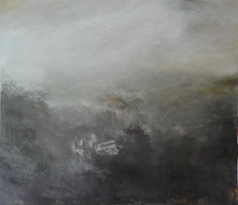 Bilder Öl 2012_Mai2 Öl auf Leinwand, 150 x 136 cm