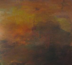 Bilder Öl 2012_Feb2 Öl auf Leinwand, 150 x 136 cm