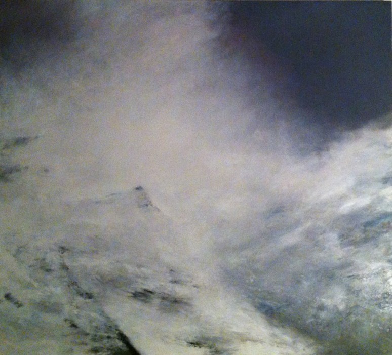 Öl auf Leinwand 150 x 136 cm