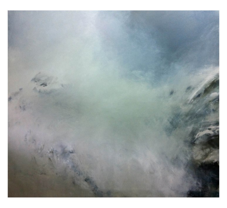 Öl auf Leinwand, 150 x 136 cm